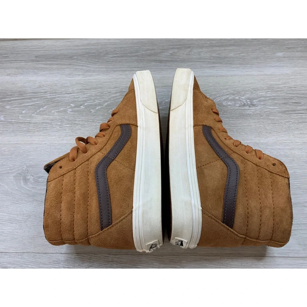 Vans Sk8-Hi MTE Men's Sneakers Brown Suede Water Repellent High Top 8 Shoes